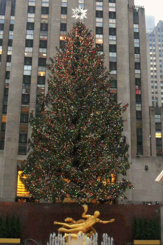The tree at Rockefeller Center - New York City 2012